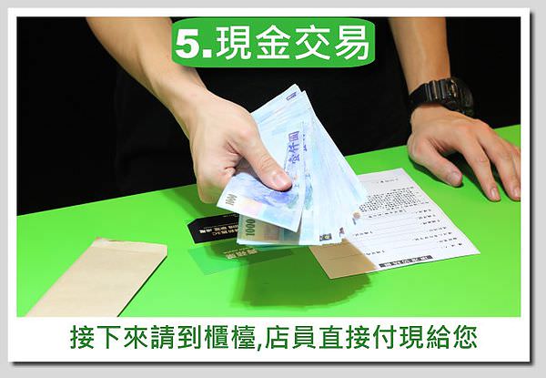 青蘋果-買賣流程圖-商品-5.現金交易 青蘋果-買賣流程圖-商品-5.現金交易