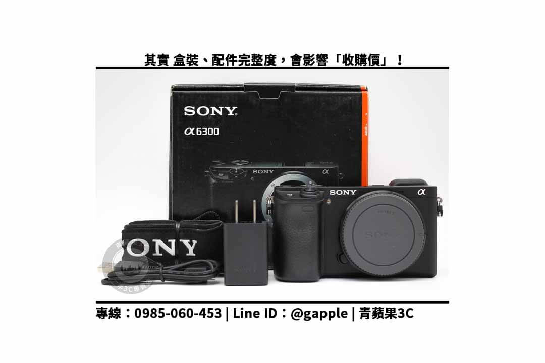 【sony a6300二手】台中舊相機收購 回收價格快速查詢 - 第3張圖 sony a6300配件