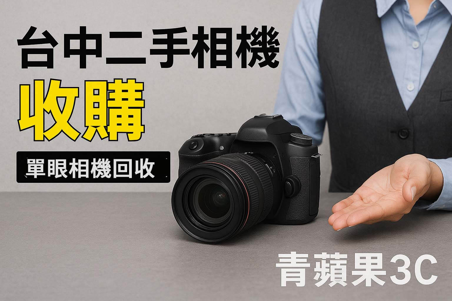 青蘋果3C 台中二手相機收購|單眼相機估價回收